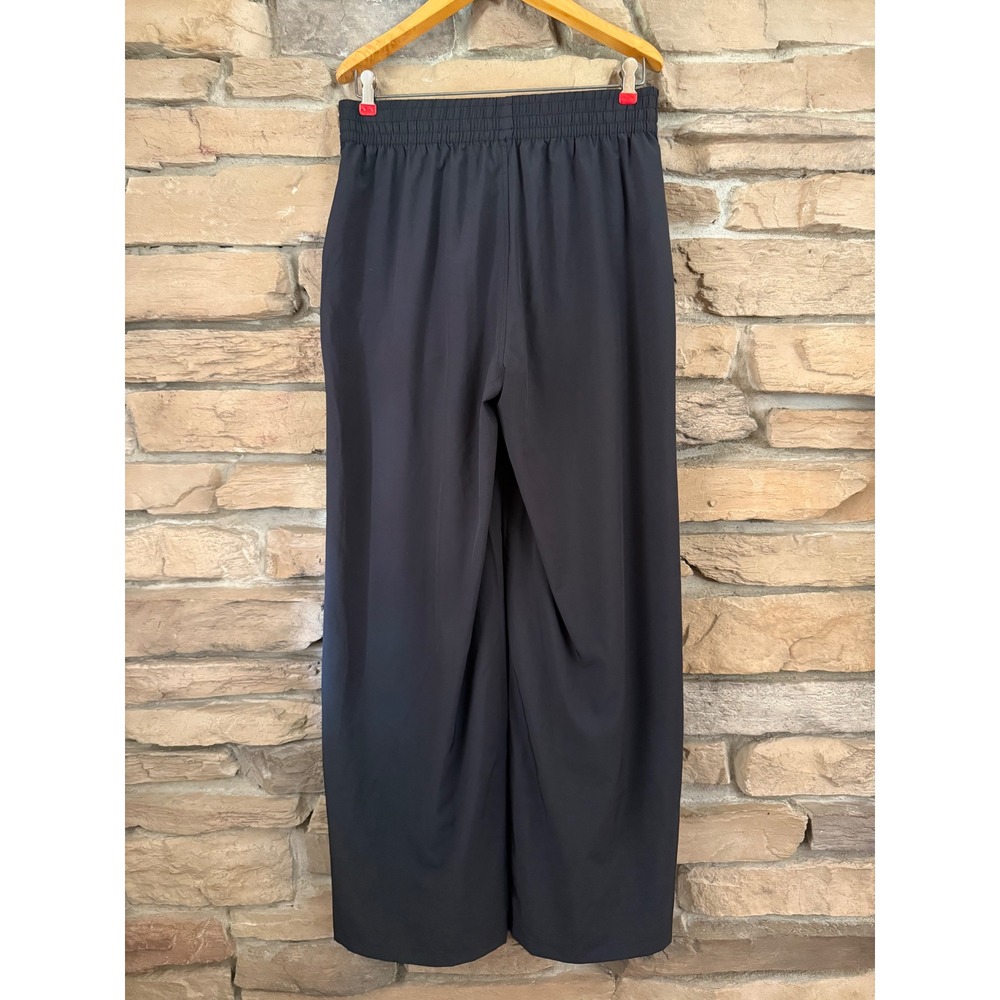 Glyder Limitless Movement Black Wide Leg Smocked Waist Pants Womens Large L - Picture 2 of 8